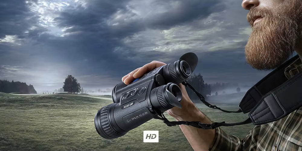 Pulsar Elite LRF Thermal Binoculars – High-Precision Night Vision.
